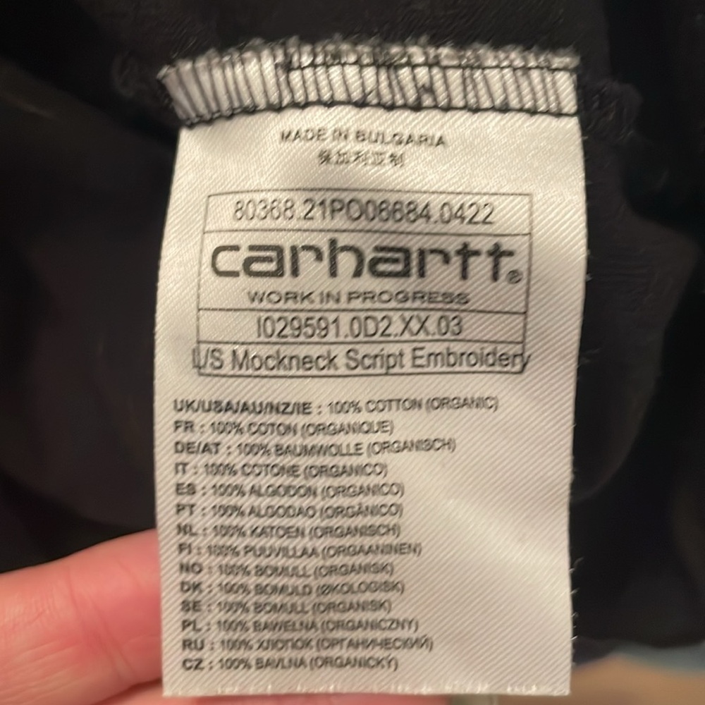 Carhartt Wip Mockneck Script Embroidery Longsleeve - image 5
